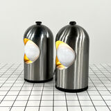 Pair of Selene chrome lamps by ABM, 1960