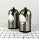 Pair of Selene chrome lamps by ABM, 1960