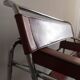 Tawny leather armchair model Wassily B3 by Marcel Breuer