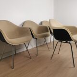 Charles Eames DAX armchairs set for Herman Miller