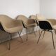 Ensemble de fauteuils DAX de Charles Eames pour Herman Miller