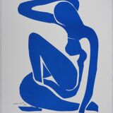 Henri Matisse: Blue Nude III, signed lithograph