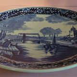 Plat en faïence Delft Boch Fr