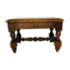 Rests old wooden feet