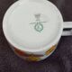 Large high Berry cup porcelain creation Lourioux France