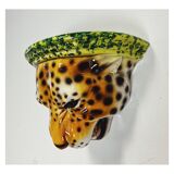 Wall shelf Leopard ceramic