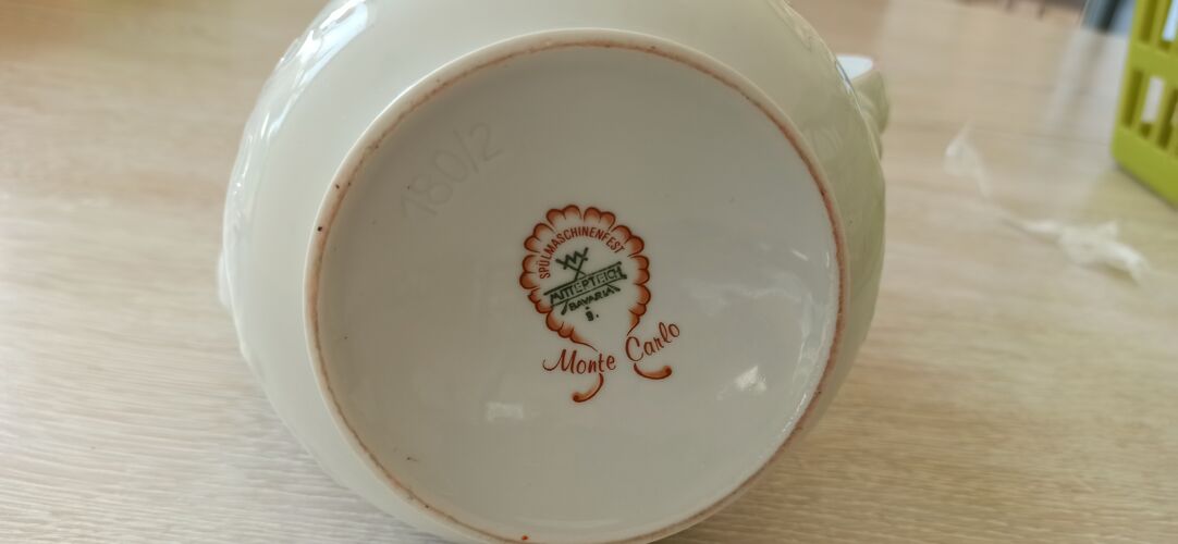 Cafetière porcelaine Bavière