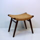 Gispen's Ottoman vintage braided rope stool