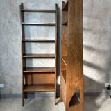 Pair of oak shelves