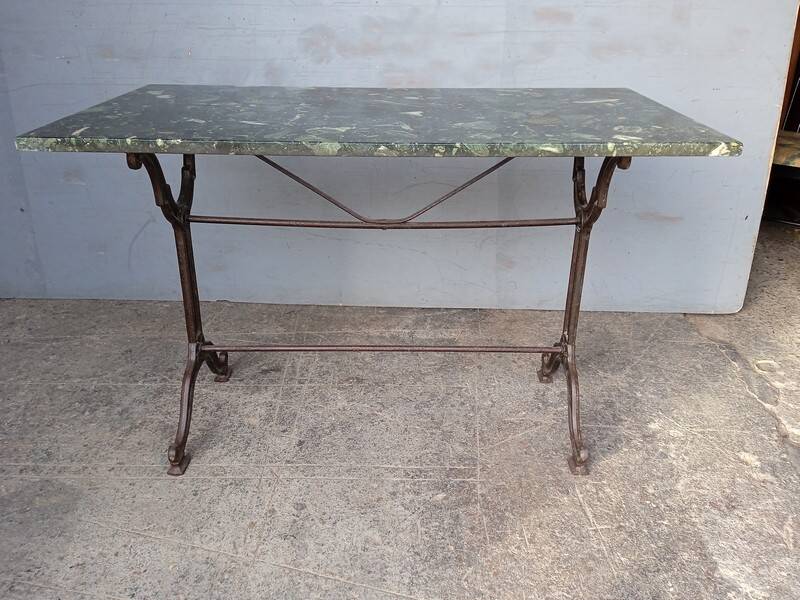 Marble bistro table 110cm