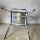 Enbsemble 3 chaises bistrot en aluminium