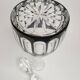 Service "Pénombre" in black and clear crystal – Crystal of Paris