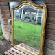 Large golden mirror late 19th