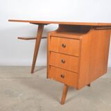 Tripod desk with compass legs, 1950s