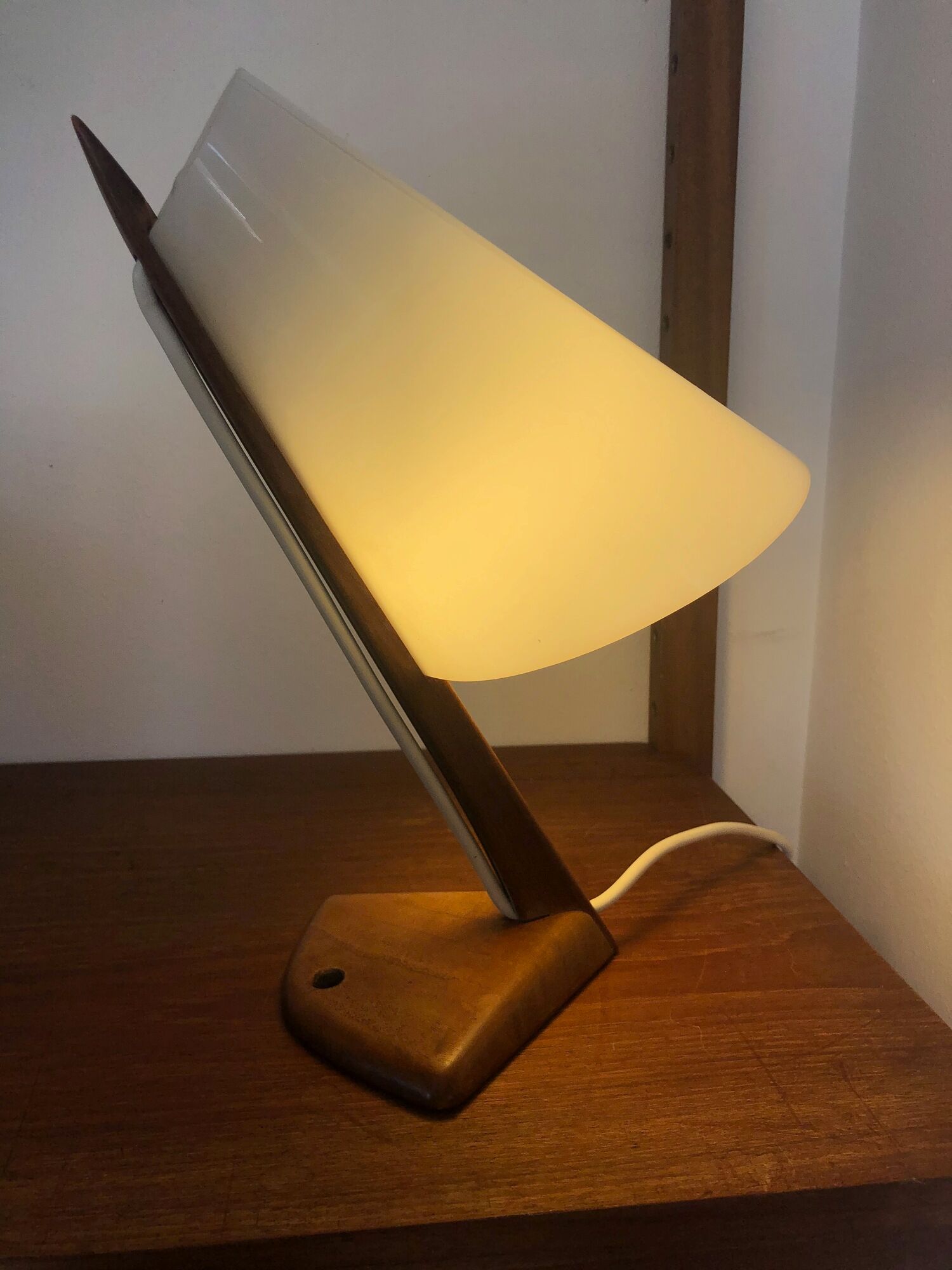 Multifunctional office lamp Uno & Östen Kristiansson for Luxus Vittsjö, 1960s