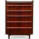 Weekly chest of drawers in rosewood