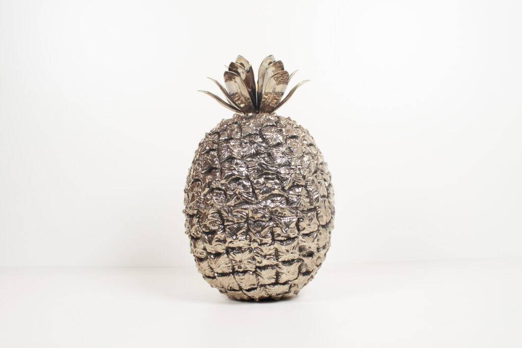 Vintage 1970s 'Pineapple' ice bucket by Freddotherm