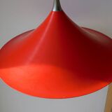 Tulip red metal hanging