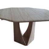 Travertine table