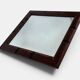 Mid-Century Spanish Wood Wall Mirror– Castilian Style, 1950s