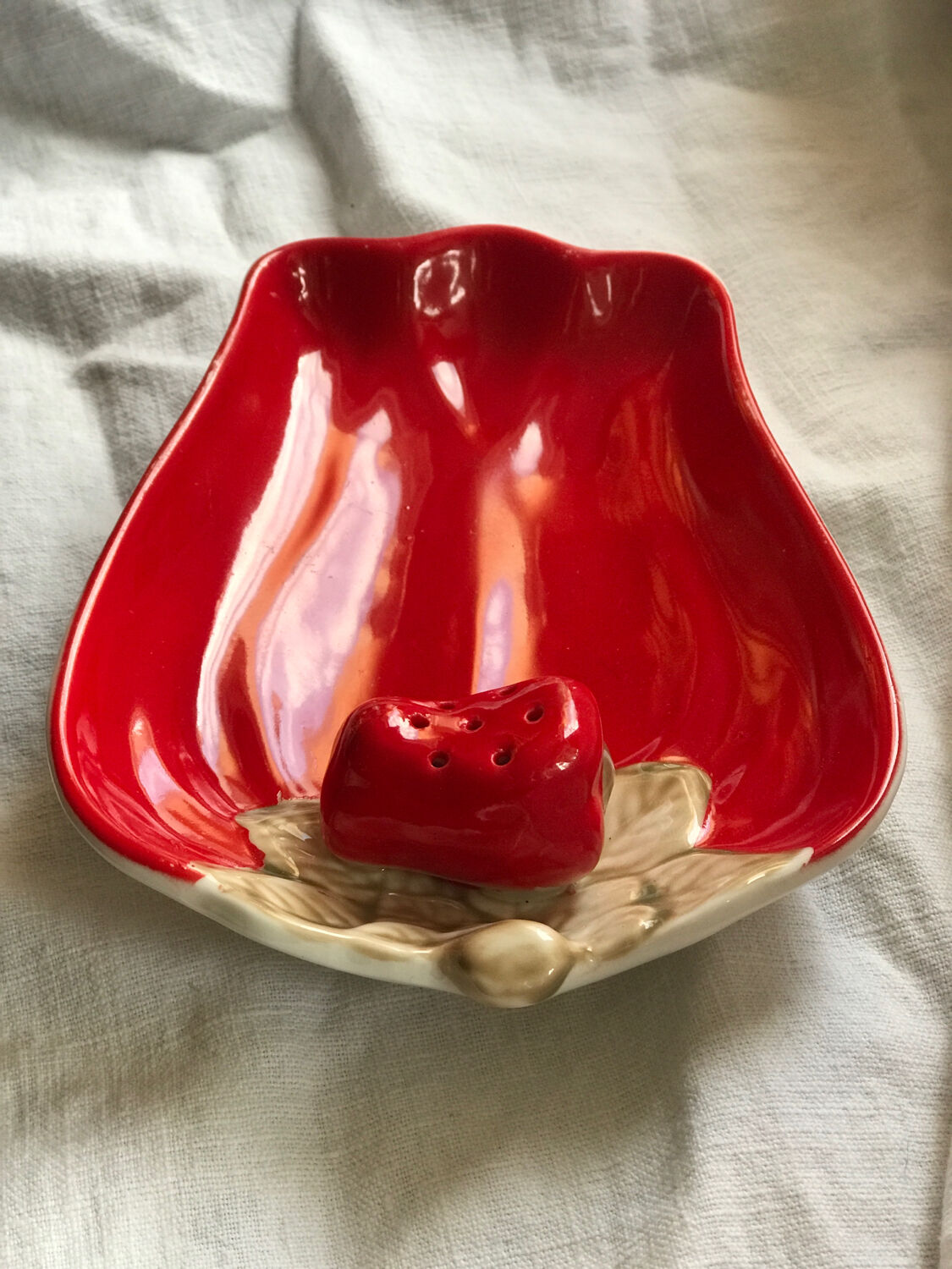 Pepper slushie appetizer dish