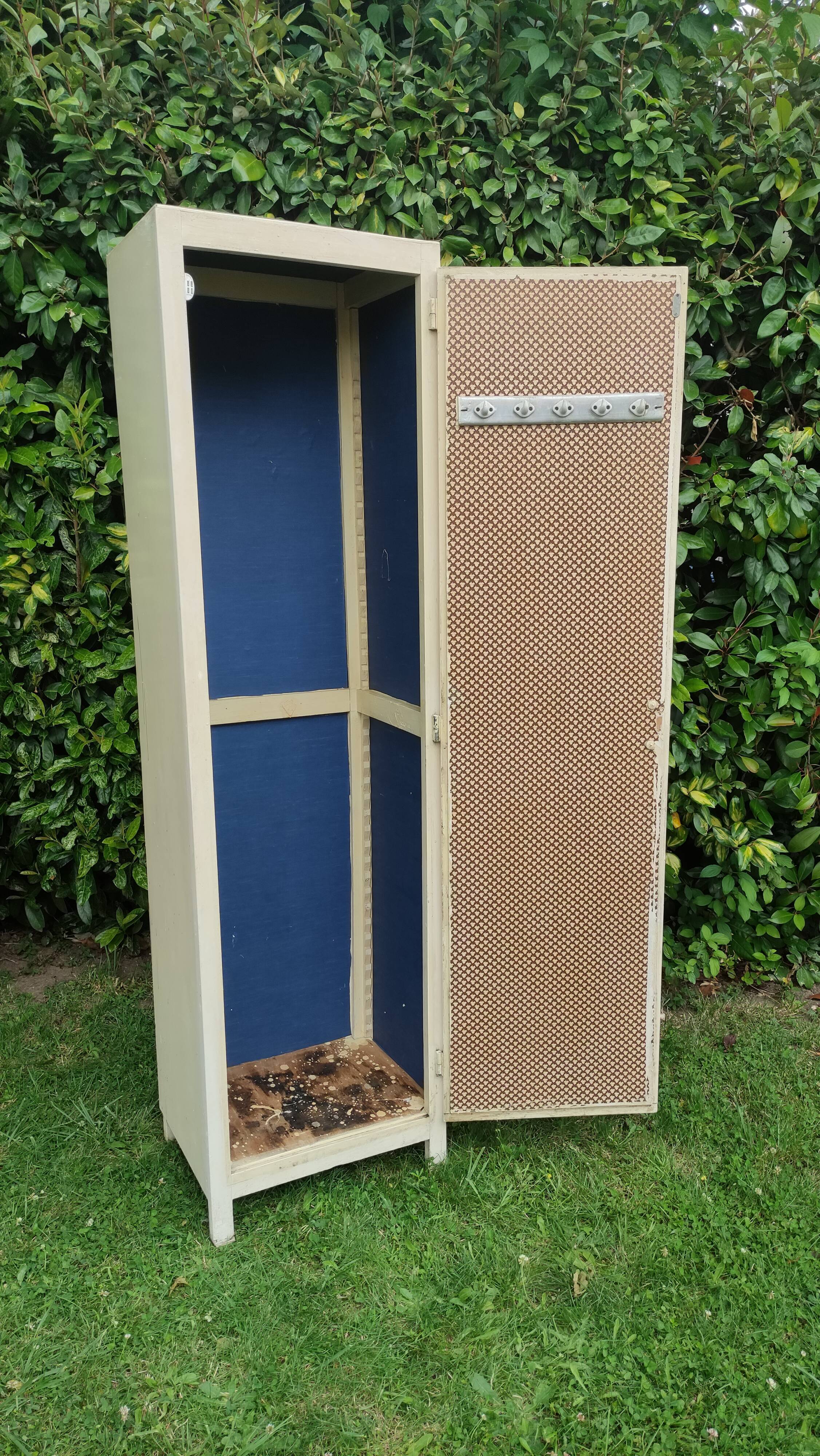 Armoire parisienne une porte des années 40/50