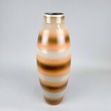Mid-Century Large Ceramic Floor Vase, Czechoslovakia
