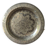 Ancienne plateau marocain en laiton
