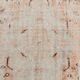 Blush Pink Muted Turkish Vintage Handmade Wool Carpet Rug, 191x316 Cm