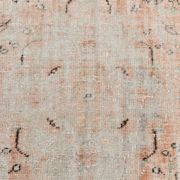 Blush Pink Muted Turkish Vintage Handmade Wool Carpet Rug, 191x316 Cm