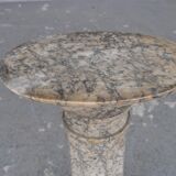 Fluted marble time column XIX