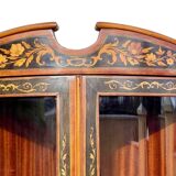 Marquetry corner cabinet attributed to Giuseppe Maggliolini