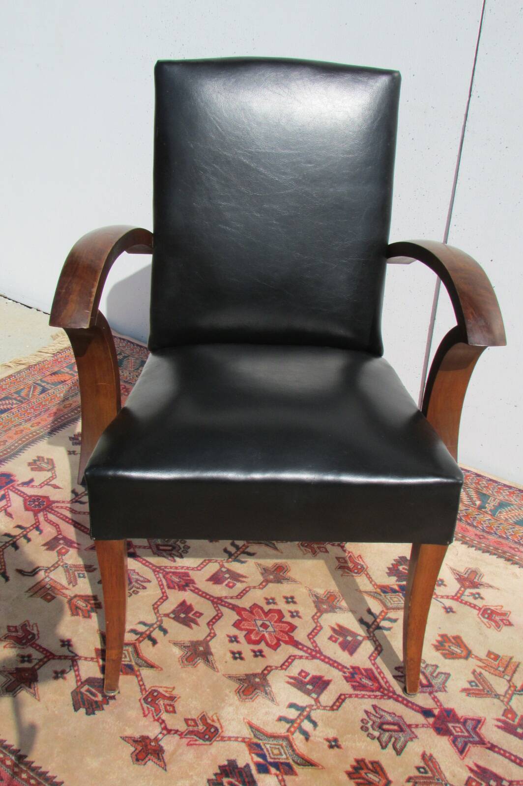 Pair of very chic 1940s bridge armchairs
