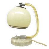 Art Deco bedside table lamp by Josef Hurka for Napako, Czechoslovakia, 1950s