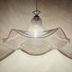 Suspended glass chandelier from Murano, Italy, 1970s.
