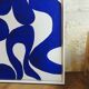 Tableau bleu majorelle