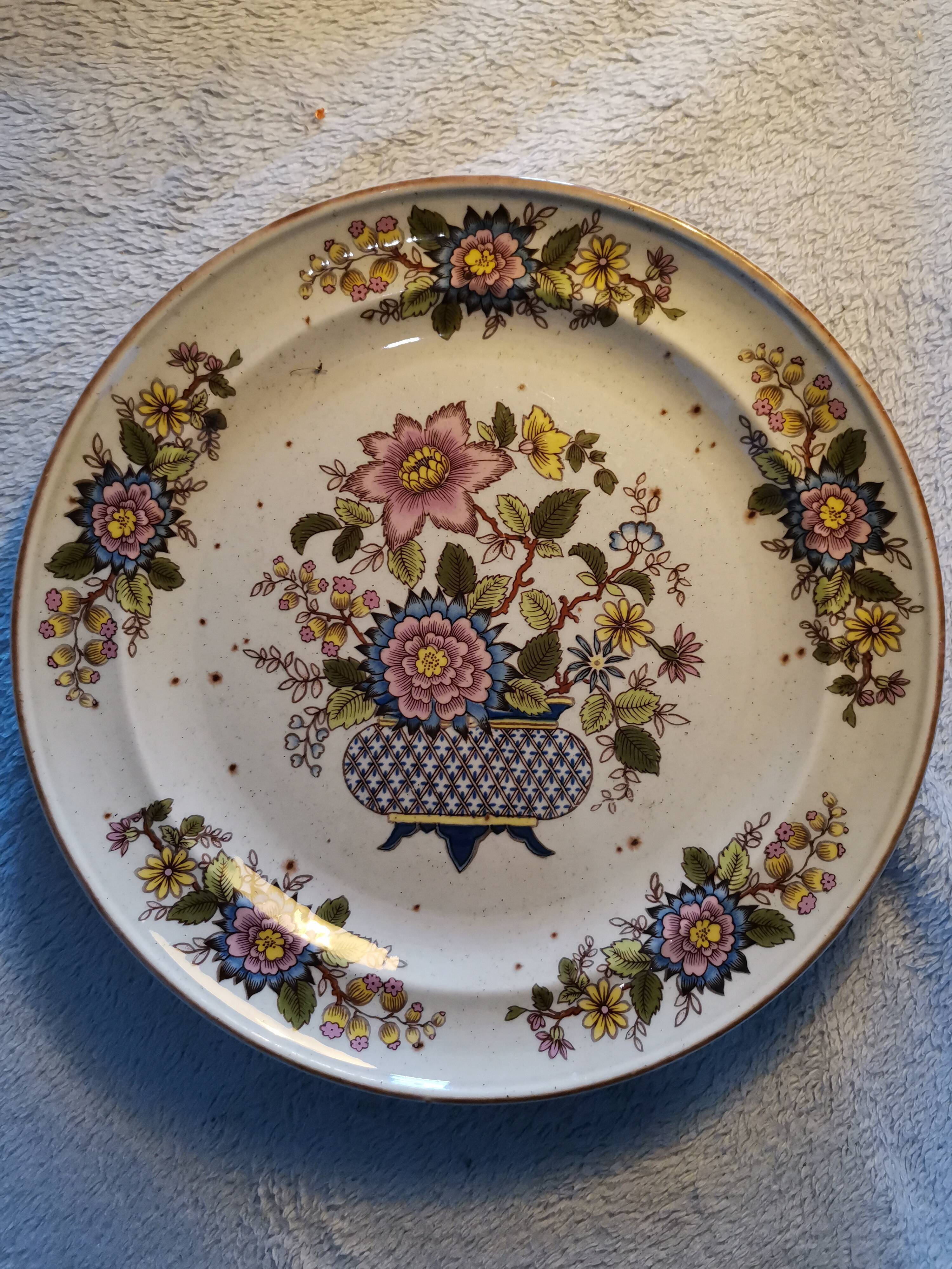 Plate Sarreguemines