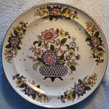 Assiette Sarreguemines