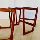 Vintage Danish mid-century retro Kai Kristiansen nesting tables 1960s