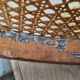 Pair of canned bistro chairs, J. Kohn early twentieth century.