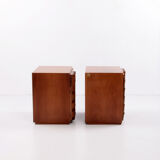 Set of 2 bedside tables Luciano Frigerio, 1970