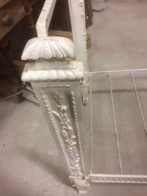 Lit en fonte fer forgé