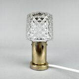 1970s Glass Table Lamp by Kamenicky Senov, Czechoslovakia