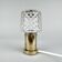 1970s Glass Table Lamp by Kamenicky Senov, Czechoslovakia