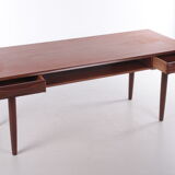 Danish modernist teak coffee table from Dyrlund, 1960s