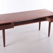 Danish modernist teak coffee table from Dyrlund, 1960s