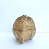 Vintage coconut ice bucket