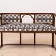 Josef Hoffmann Attributed Vienna Secession Bentwood Bench or Settee, Thonet