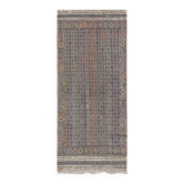 Vintage Turkish kilim handwoven 155x362 cm