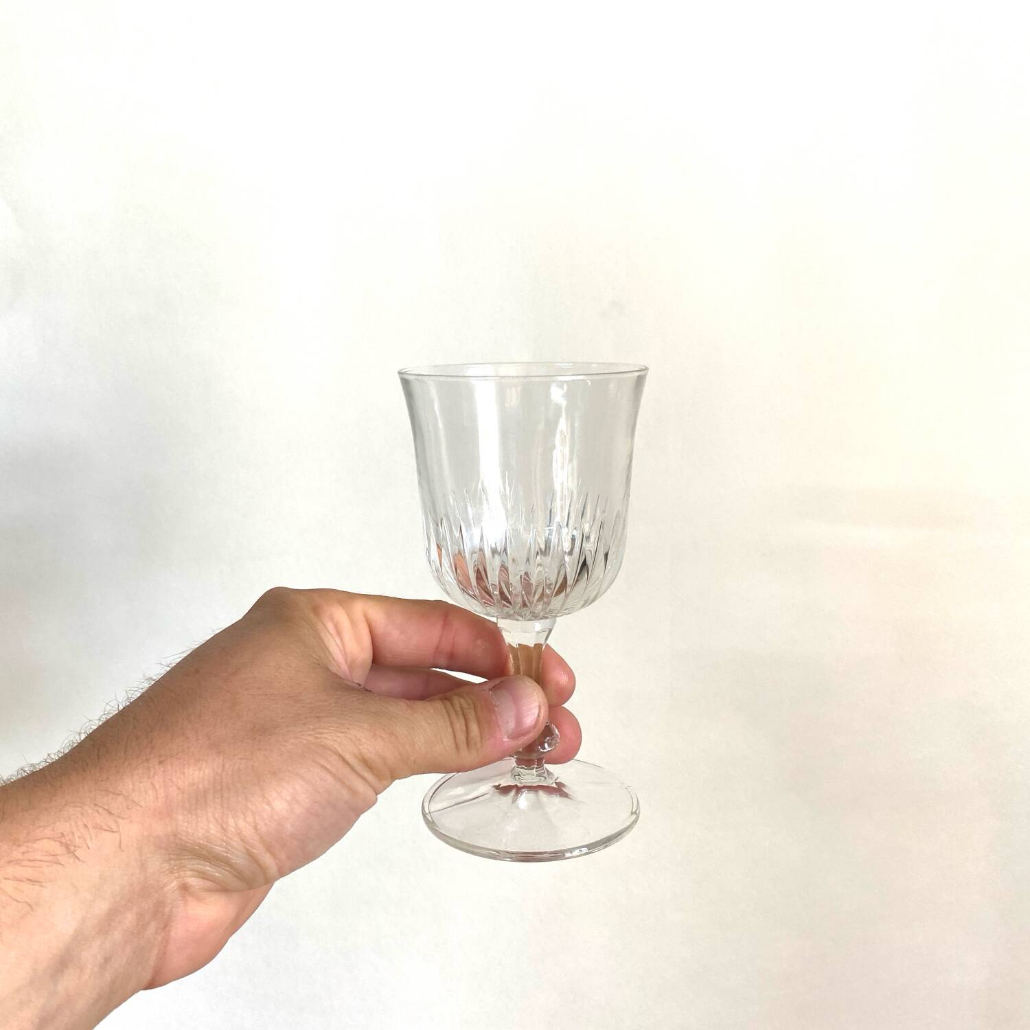 Red wine glasses - Esso - Vintage